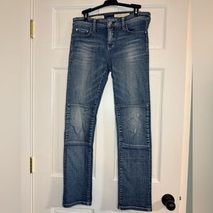 Anthropologie Pilcro and the Letterpress Parallel Straight Jean